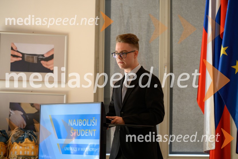 Najboljši študent Univerze v Mariboru v študijskem letu 2025/2026 je Nejc Podkoritnik