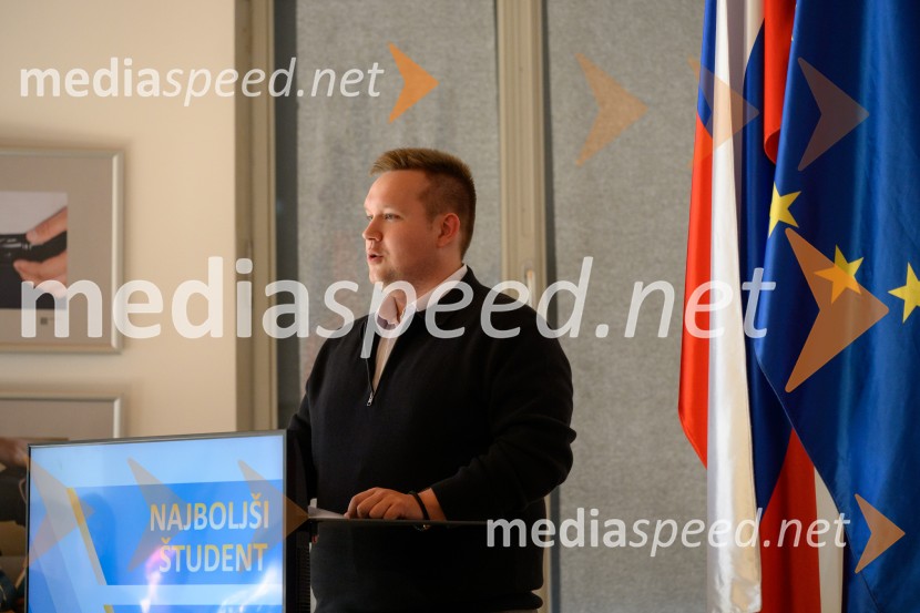 Najboljši študent Univerze v Mariboru v študijskem letu 2025/2026 je Nejc Podkoritnik