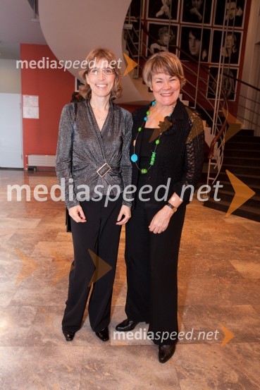 Alenka Klabus Vesel, dramaturginja in Marijana Jaklič Klanšek, pomočnica direktoriceMali zakonski zločini, premiera drame v MGL