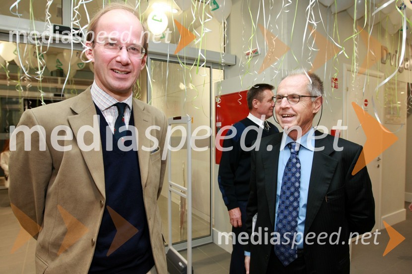 Andrew Page, veleposlanik Velike Britanije in ...Mothercare, otvoritev trgovine v BTC Ljubljana