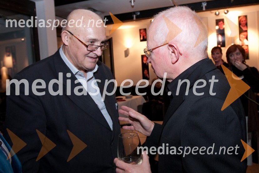 Vasilij Vasko Polič, vrhovni sodnik in dr. Aleš Žemva, kardiologMali zakonski zločini, premiera drame v MGL