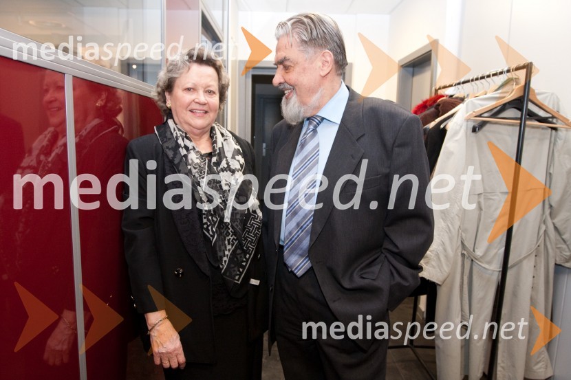 Ciril Zlobec, literat in soproga VeronikaMali zakonski zločini, premiera drame v MGL