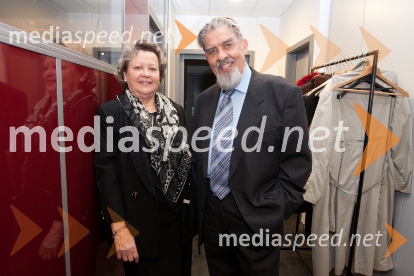 Ciril Zlobec, literat in soproga VeronikaMali zakonski zločini, premiera drame v MGL