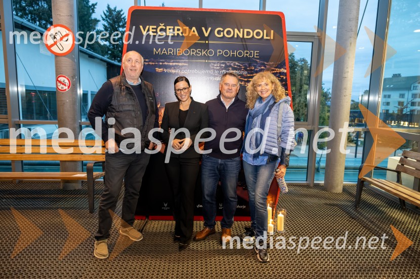 Hotel Arena z večerjo v gondoli pričaral posebno doživetje na Pohorju