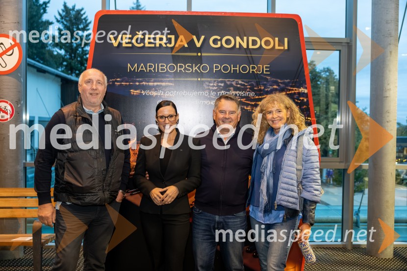 Hotel Arena z večerjo v gondoli pričaral posebno doživetje na Pohorju