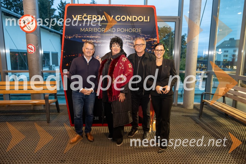 Hotel Arena z večerjo v gondoli pričaral posebno doživetje na Pohorju