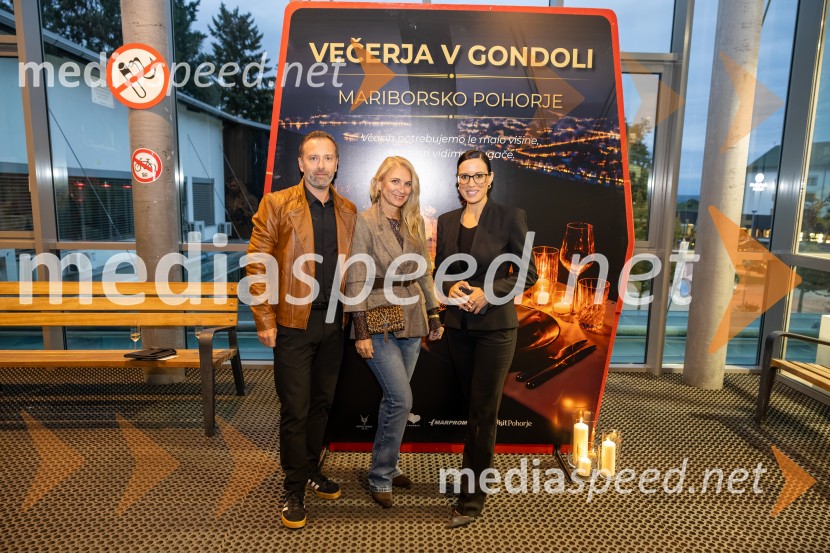 Hotel Arena z večerjo v gondoli pričaral posebno doživetje na Pohorju