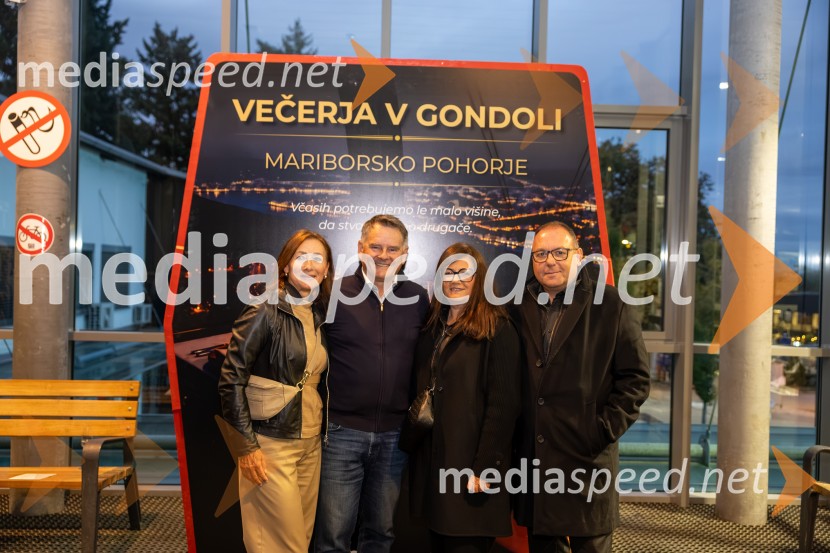 Hotel Arena z večerjo v gondoli pričaral posebno doživetje na Pohorju