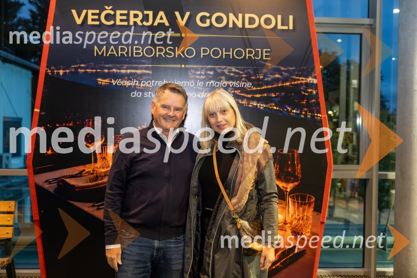Hotel Arena z večerjo v gondoli pričaral posebno doživetje na Pohorju