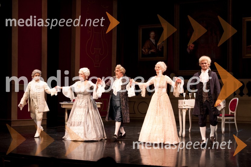 PoklonGledališki direktor/Ženitna pogodba, premiera opere SNG Opera in balet Ljubljana