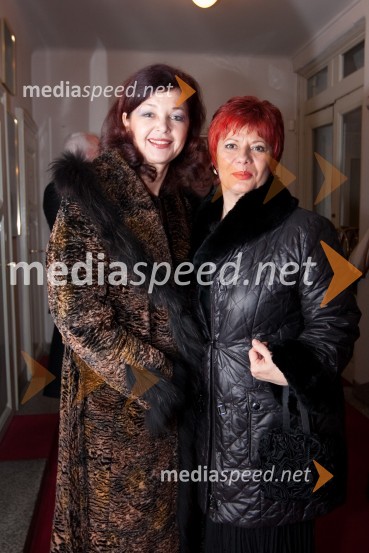 Nena Kopčavar Guček in Radomila GorjancGledališki direktor/Ženitna pogodba, premiera opere SNG Opera in balet Ljubljana