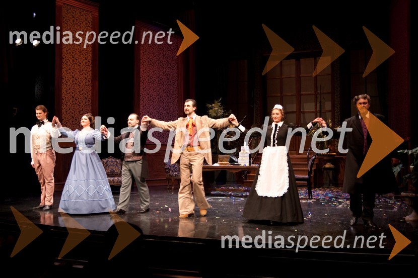 PoklonGledališki direktor/Ženitna pogodba, premiera opere SNG Opera in balet Ljubljana