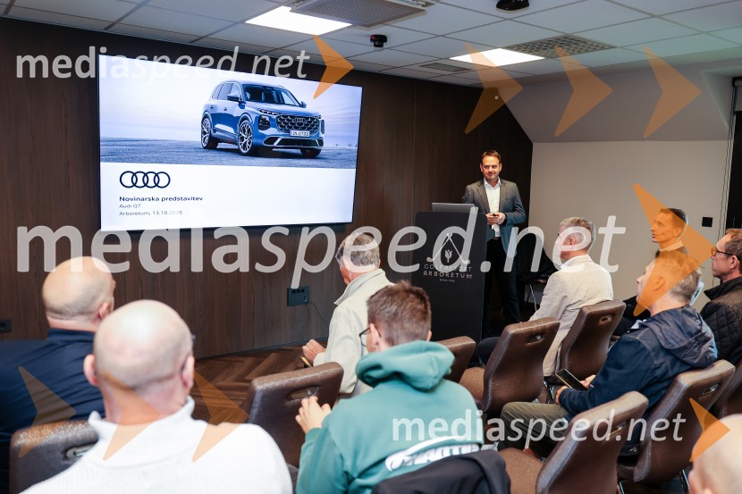 Nov Audi Q7, slovenska predstavitev