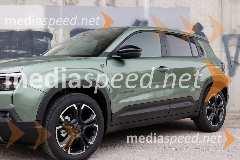 Novi Jeep Avenger, slovenska predstavitev