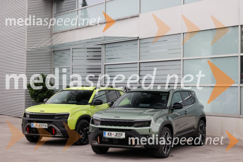 Novi Jeep Avenger, slovenska predstavitev