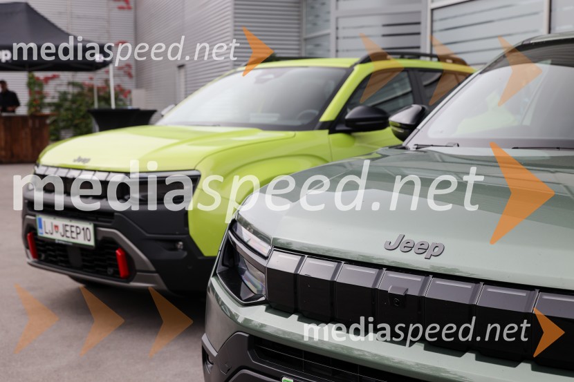 Novi Jeep Avenger, slovenska predstavitev