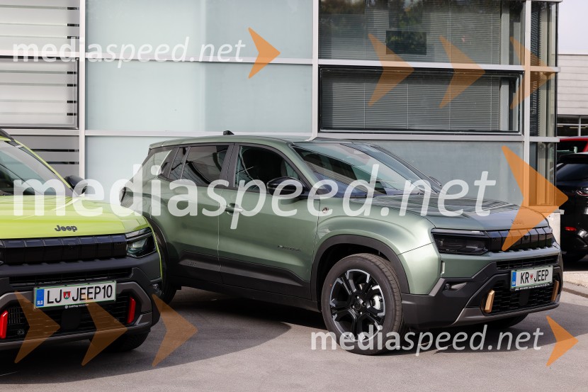 Novi Jeep Avenger, slovenska predstavitev