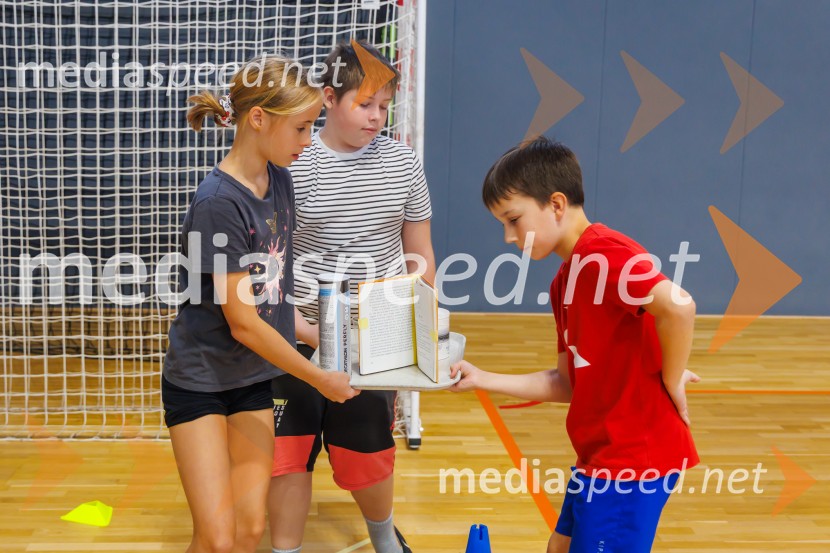 Športno dopoldne z Vesno Ponorac razgibalo učence OŠ Škofije