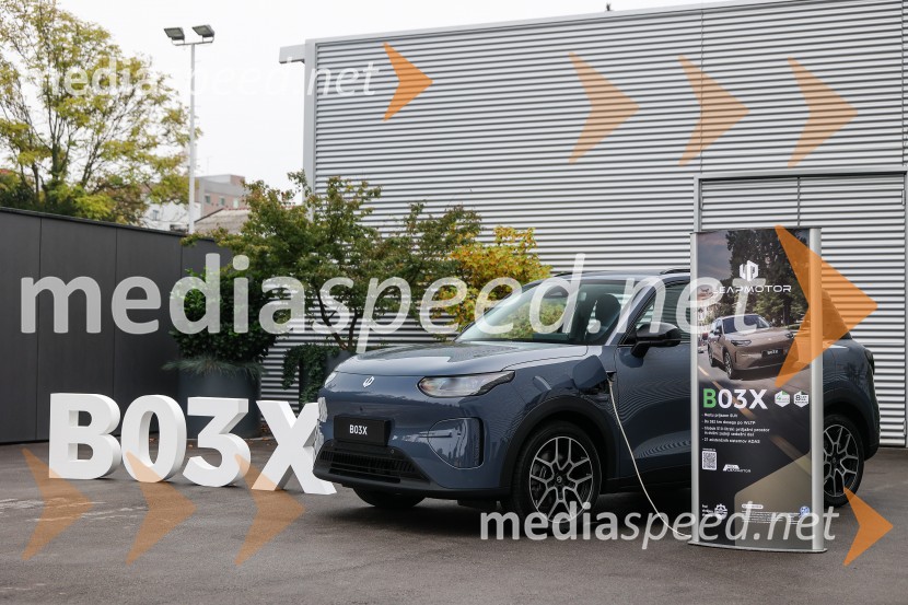 Leapmotor B03X, slovenska predstavitev