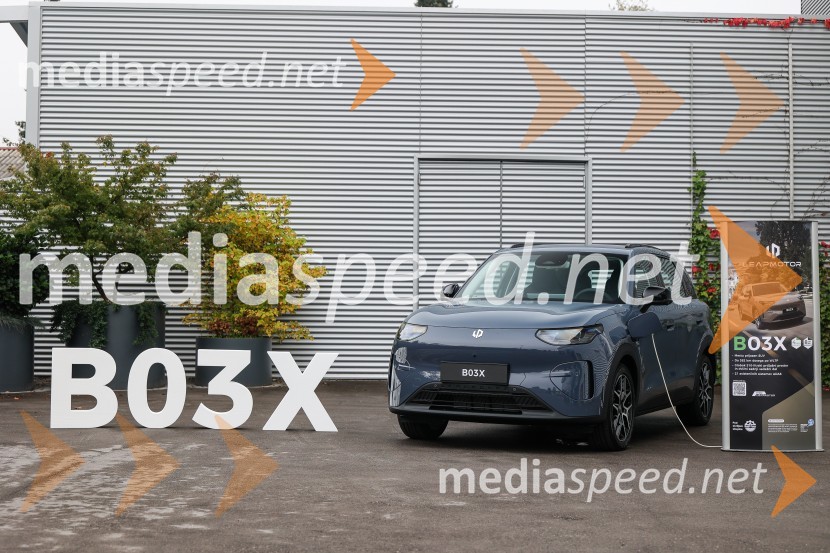 Leapmotor B03X, slovenska predstavitev