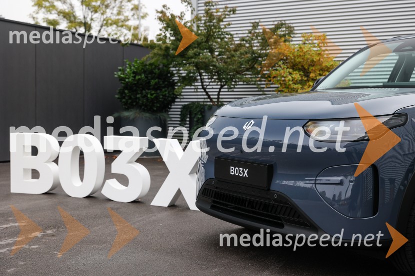 Leapmotor B03X, slovenska predstavitev