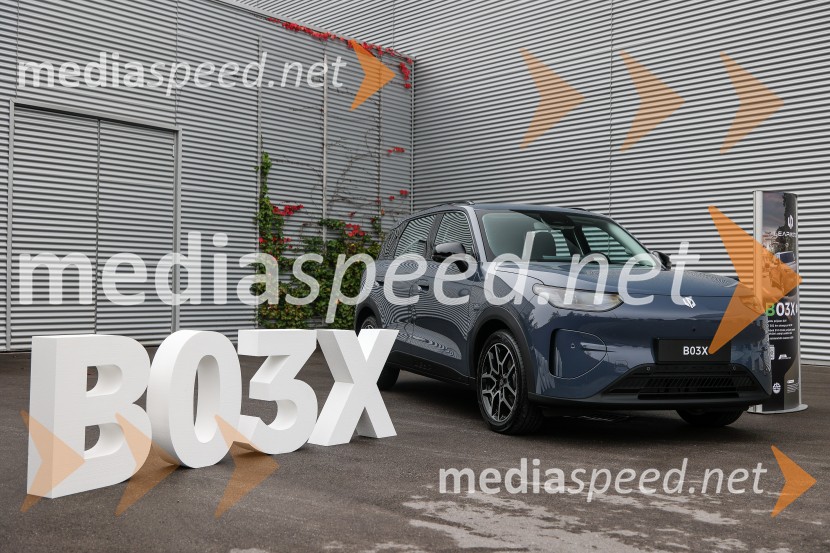 Leapmotor B03X, slovenska predstavitev
