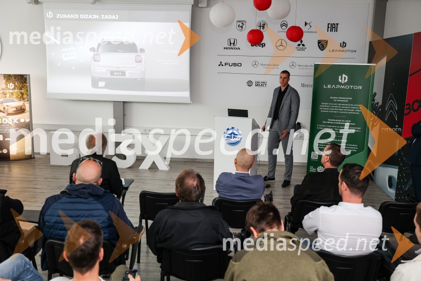 Leapmotor B03X, slovenska predstavitev