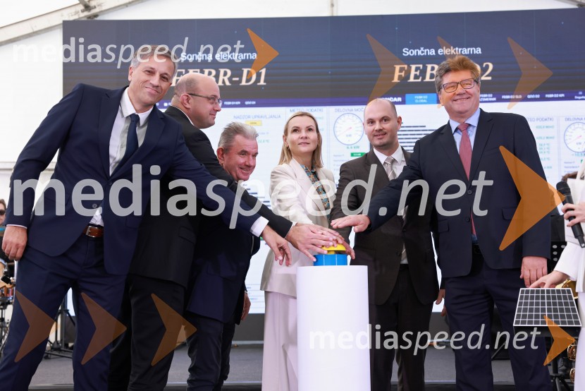 Odprtje novih sončnih elektrarn na Spodnji Savi