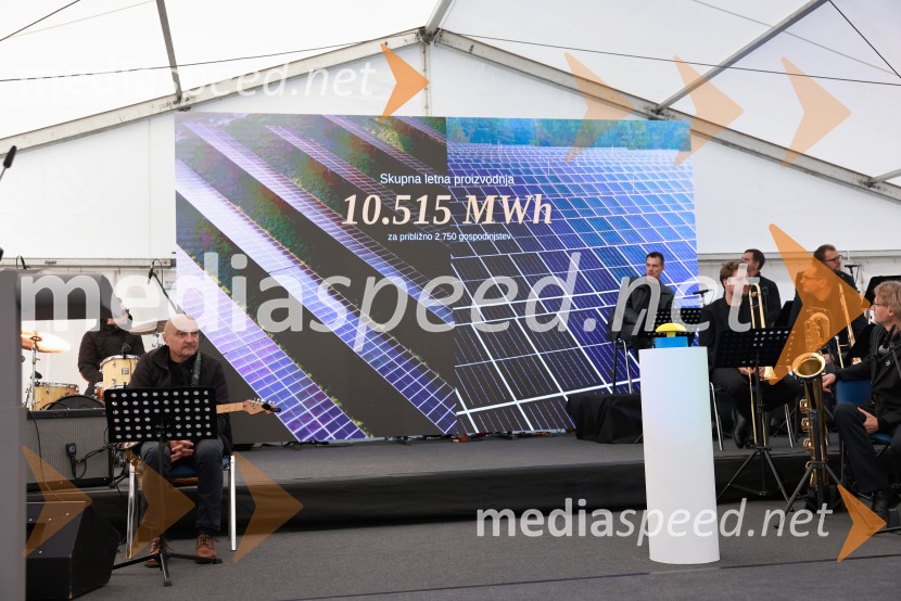 Odprtje novih sončnih elektrarn na Spodnji Savi