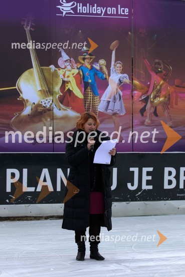 Pika Pilko, moderatorkaHoliday on Ice, predstavitev