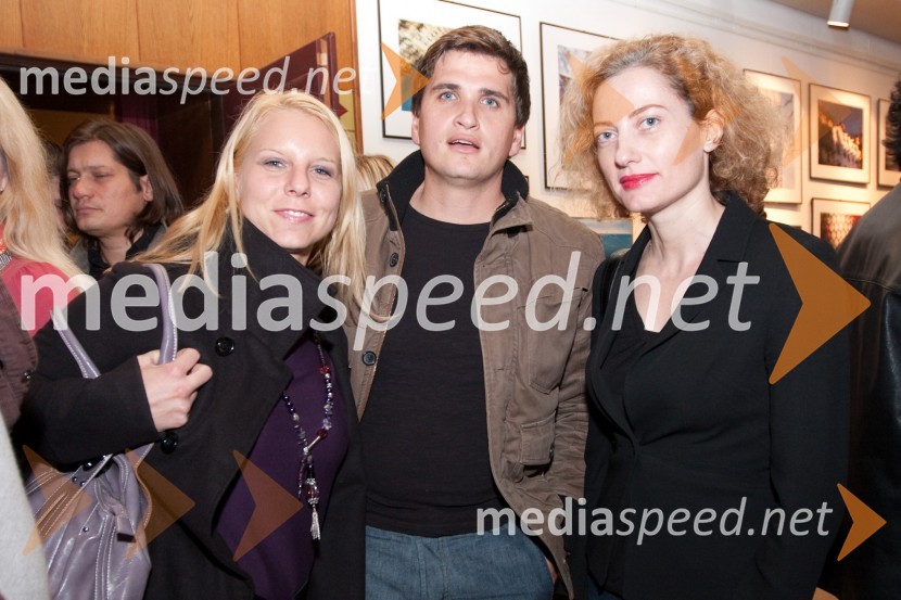 	Zoran G. Grbić, vodja Diners Cluba Exclusive s spremljevalko in Hermina Kovačič, urednica Diners MagazineMesar za vse večne čase, premiera