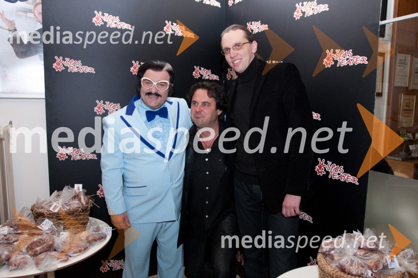 	Bojan Emeršič-Zmago Batina, igralec, Jernej Kuntner, igralec in Marko Naberšnik, režiserMesar za vse večne čase, premiera