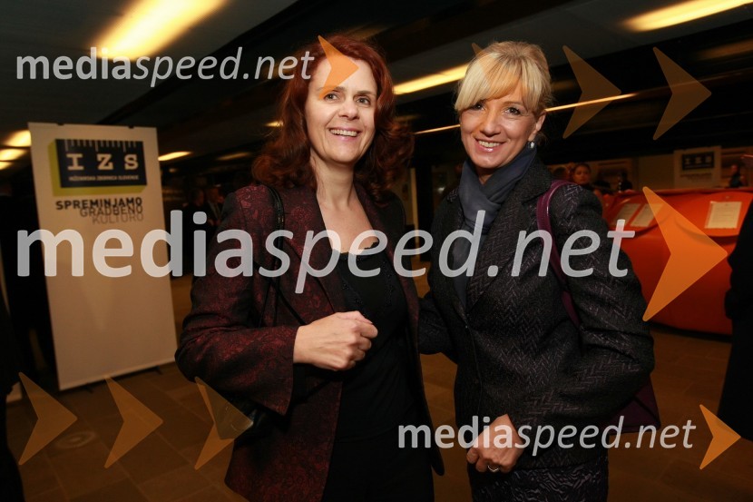 Aleksandra Velkavrh, glavna republiška inšpektorica za okolje in prostor in Vlasta Vivod, vodja kabineta ministra za okolje in prostor RSInženirska zbornica Slovenije, Podelitev nagrad za inovativnost 2009