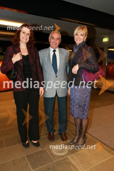 Aleksandra Velkavrh, glavna republiška inšpektorica za okolje in prostor, Gorazd Pust, prvi predsednik in ustanovitelj Inženirske zbornice Slovenije (IZS) in Vlasta Vivod, vodja kabineta ministra za okolje in prostor RSInženirska zbornica Slovenije, Podelitev nagrad za inovativnost 2009