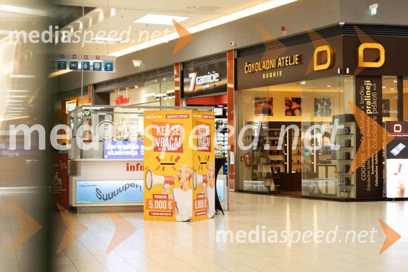 Nagradna igra Keš se vrača, Citycenter Celje