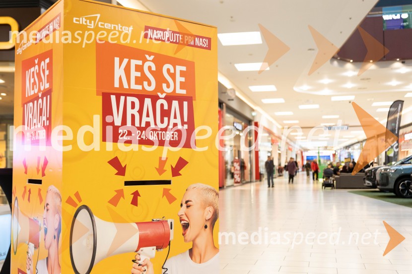 Nagradna igra Keš se vrača, Citycenter Celje