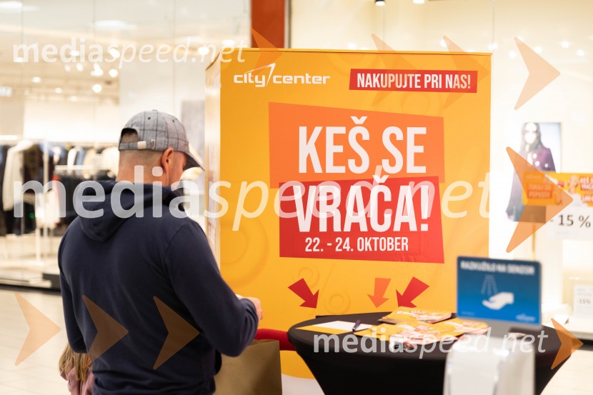 Nagradna igra Keš se vrača, Citycenter Celje