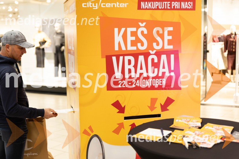 Nagradna igra Keš se vrača, Citycenter Celje