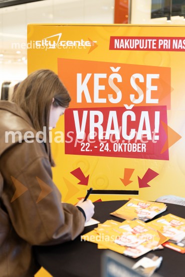 Nagradna igra Keš se vrača, Citycenter Celje