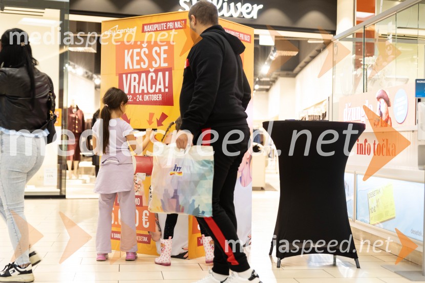 Nagradna igra Keš se vrača, Citycenter Celje