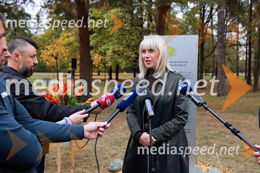 Slovesno odkritje spominsko-informativne table v spomin gasilcem, Pokopališče Dobrava
