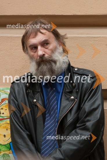 Jonas ŽnidaršičOdprtje razstave UNICEF-ovih voščilnic