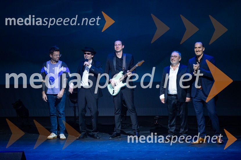 Bojan Emeršič, Vid Valič in Tilen Artač združili moči na Standup velešovu