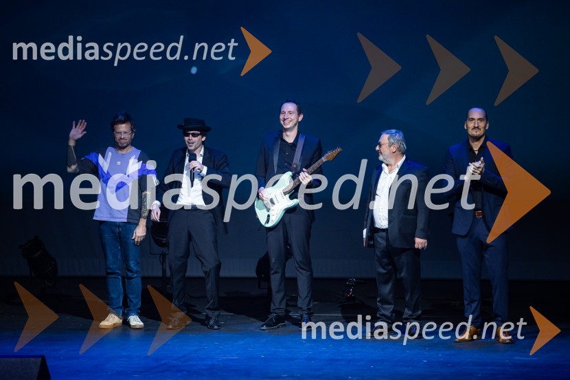 Bojan Emeršič, Vid Valič in Tilen Artač združili moči na Standup velešovu