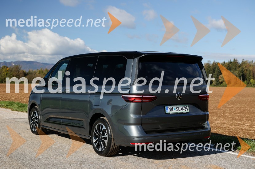 Volkswaven Caddy in Multivan ter Californija, slovenska predstavitev