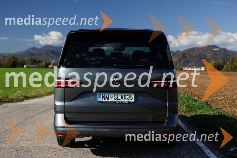 Volkswaven Caddy in Multivan ter Californija, slovenska predstavitev
