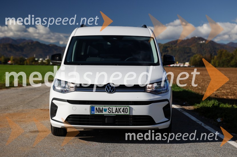 Volkswaven Caddy in Multivan ter Californija, slovenska predstavitev