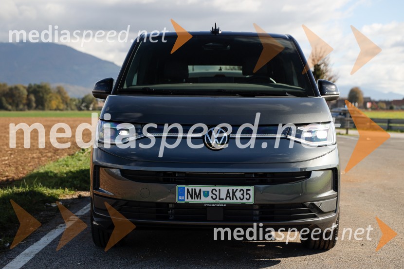 Volkswaven Caddy in Multivan ter Californija, slovenska predstavitev