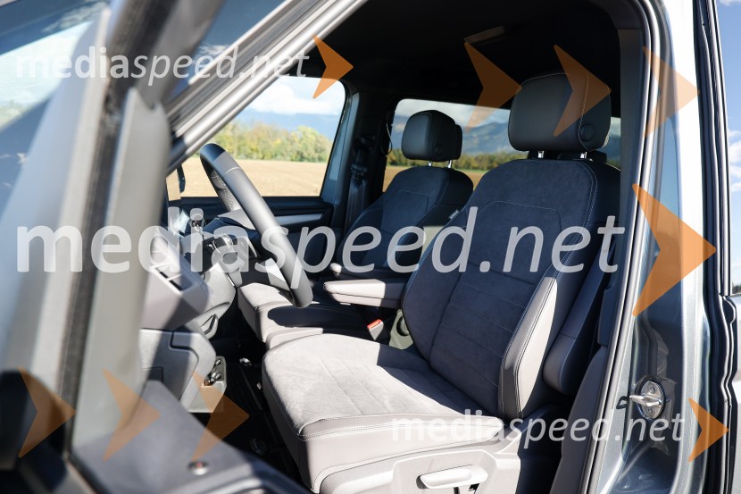 Volkswaven Caddy in Multivan ter Californija, slovenska predstavitev