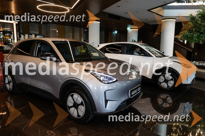 Geely E2, slovenska predstavitev